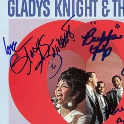RARE-T Gladys Knight And The Pips - Everybody Needs Love Gold LP Limited Signature Edition Studio Licensed Custom Frame