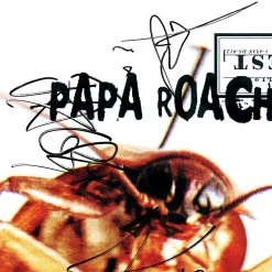 RARE-T Papa Roach - Infest Gold LP Limited Signature Edition Studio Licensed Custom Frame Limited Edition Frames