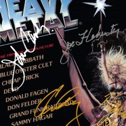 RARE-T Heavy Metal - Soundtrack Gold LP Limited Signature Edition Studio Licensed Custom Frame 15 RARE-T Heavy Metal - Soundtrack Gold LP Limited Signature Edition Studio Licensed Custom Frame