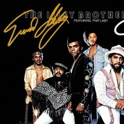 RARE-T Isley Brothers - 3+3 Platinum LP Limited Signature Edition Studio Licensed Custom Frame