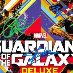 RARE-T Guardians Of The Galaxy Movie Soundtrack Platinum LP Limited Signature Edition Licensed Custom Frame 18 RARE-T Guardians Of The Galaxy Movie Soundtrack Platinum LP Limited Signature Edition Licensed Custom Frame