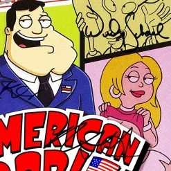 RARE-T Limited Edition Frames American Dad ! Transcript Limited Signature Edition Studio Licensed Custom Frame