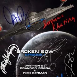 RARE-T Star Trek: Enterprise Script Limited Signature Edition Studio Licensed Custom Frame Limited Edition Frames 17 RARE-T Star Trek: Enterprise Script Limited Signature Edition Studio Licensed Custom Frame Limited Edition Frames