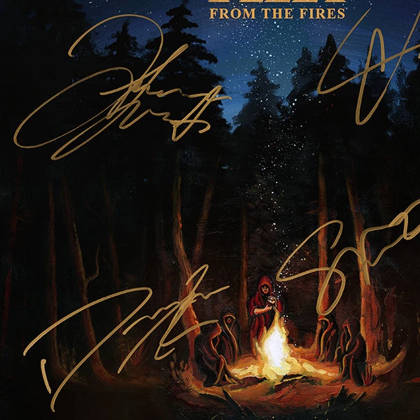 RARE-T Greta Van Fleet - From The Fires Platinum LP Limited Signature Edition Studio Licensed Custom Frame 4 RARE-T Greta Van Fleet - From The Fires Platinum LP Limited Signature Edition Studio Licensed Custom Frame