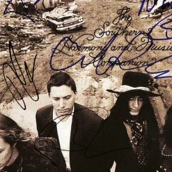 RARE-T The Black Crowes The Southern Harmony And Musical Companion Gold LP Limited Signature Edition Studio Licensed Custom Frame Limited Edition Frames