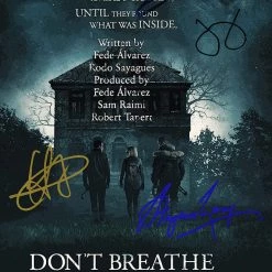 RARE-T Don't Breathe Transcript Limited Signature Edition Studio Licensed Custom Frame NEW