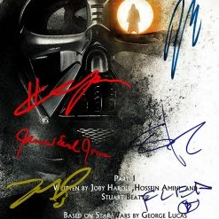 RARE-T Obi-Wan Kenobi Transcript Limited Signature Edition Studio Licensed Custom Frame NEW