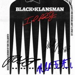 RARE-T BlacKkKlansman Script Limited Signature Edition Studio Licensed Custom Frame