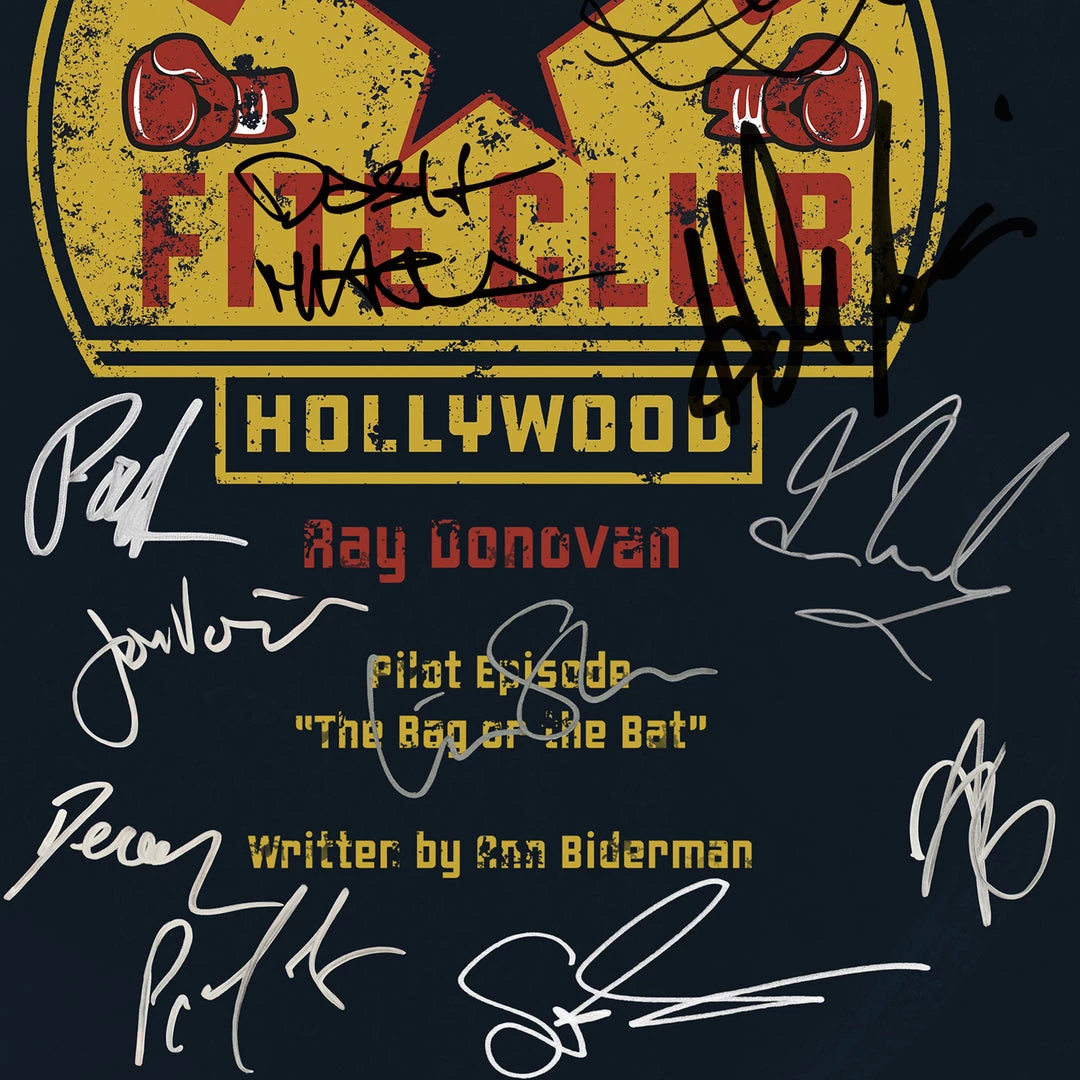 RARE-T Ray Donovan Script Limited Signature Edition Studio Licensed Custom Frame 5 RARE-T Ray Donovan Script Limited Signature Edition Studio Licensed Custom Frame