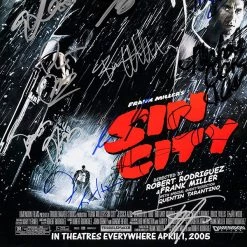 RARE-T Sin City Mini Poster Limited Signature Edition Studio Licensed Custom Frame