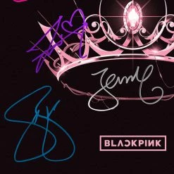 RARE-T Blackpink - The Album Platinum LP Limited Signature Edition Studio Licensed Custom Frame Limited Edition Frames