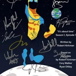 RARE-T Limited Edition Frames Invincible Transcript Limited Signature Edition Studio Licensed Custom Frame