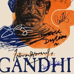 RARE-T Limited Edition Frames Gandhi 1982 Script Limited Signature Edition Studio Licensed Custom Frame 17 RARE-T Limited Edition Frames Gandhi 1982 Script Limited Signature Edition Studio Licensed Custom Frame