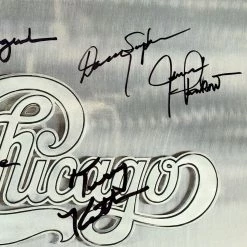 RARE-T Chicago Self Titled Gold LP Limited Signature Edition Studio Licensed Custom Frame Limited Edition Frames