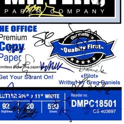 RARE-T The Office - The Pilot Script Limited Signature Edition Studio Licensed Custom Frame Limited Edition Frames