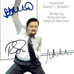 RARE-T Limited Edition Frames The Office UK Script Limited Signature Edition Studio Licensed Custom Frame