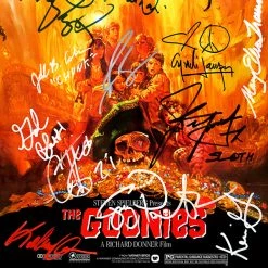 RARE-T Goonies Mini Poster Limited Signature Edition Studio Licensed Custom Frame