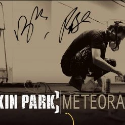 RARE-T Linkin Park Meteora LP Cover Limited Signature Edition Studio Licensed Custom Frame Limited Edition Frames