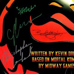 RARE-T Limited Edition Frames Mortal Kombat Script Limited Signature Edition Studio Licensed Custom Frame