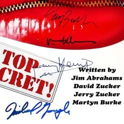 RARE-T Top Secret! Transcript Limited Signature Edition Studio Licensed Custom Frame 16 RARE-T Top Secret! Transcript Limited Signature Edition Studio Licensed Custom Frame