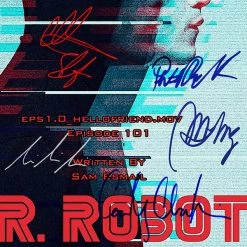 RARE-T Mr. Robot Script Limited Signature Edition Studio Licensed Custom Frame 17 RARE-T Mr. Robot Script Limited Signature Edition Studio Licensed Custom Frame