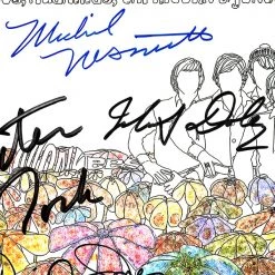 RARE-T Limited Edition Frames The Monkees - Pisces, Aquarius, Capricorn & Jones Ltd. Platinum LP Limited Signature Edition Studio Licensed Custom Frame