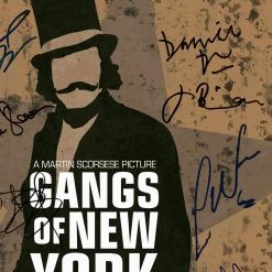 RARE-T Limited Edition Frames Gangs Of New York Script Limited Signature Edition Studio Licensed Custom Frame