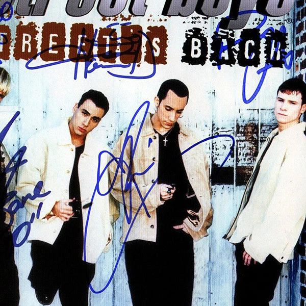RARE-T Backstreet Boys - Backstreet Back Gold LP Limited Signature Edition Studio Licensed Custom Frame Limited Edition Frames 4 RARE-T Backstreet Boys - Backstreet Back Gold LP Limited Signature Edition Studio Licensed Custom Frame Limited Edition Frames