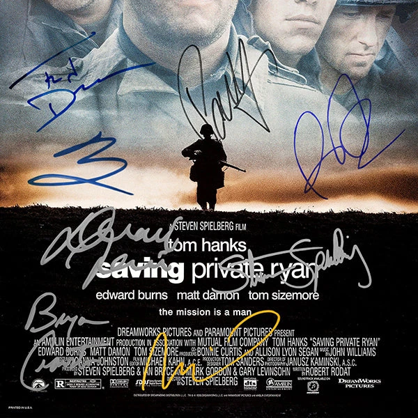 RARE-T Limited Edition Frames Saving Private Ryan Mini Poster Limited Signature Edition Custom Frame 4 RARE-T Limited Edition Frames Saving Private Ryan Mini Poster Limited Signature Edition Custom Frame