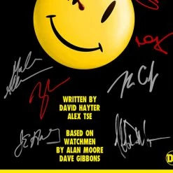 RARE-T Limited Edition Frames The Watchmen Script Limited Signature Edition Studio Licensed Custom Frame