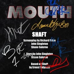 RARE-T Limited Edition Frames Shaft 2000 Transcript Limited Signature Edition Studio Licensed Custom Frame