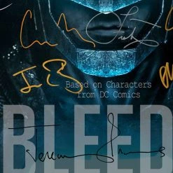 RARE-T Batman V Superman: Dawn Of Justice Script Limited Signature Edition Studio Licensed Custom Frame