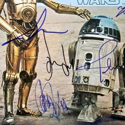 RARE-T The Story Of Star Wars - Original Soundtrack LP Cover Limited Signature Edition Studio Licensed Custom Frame