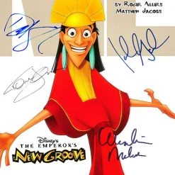 RARE-T Emperor’s New Groove Script Limited Signature Edition Studio Licensed Custom Frame