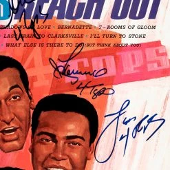 RARE-T Limited Edition Frames Four Tops - Reach Out Platinum LP Limited Signature Edition Studio Licensed Custom Frame