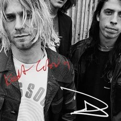 RARE-T Nirvana Band Photo Limited Signature Edition Studio Licensed Custom Frame 11 RARE-T Nirvana Band Photo Limited Signature Edition Studio Licensed Custom Frame