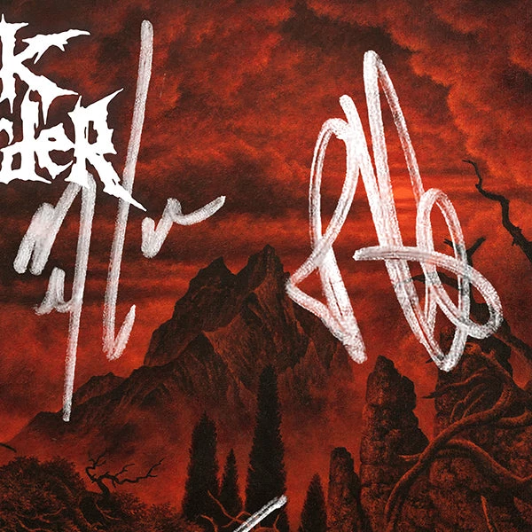 RARE-T Limited Edition Frames Black Dahlia Murders - Nightbringers LP Cover Limited Signature Edition Studio Licensed Custom Frame 5 RARE-T Limited Edition Frames Black Dahlia Murders - Nightbringers LP Cover Limited Signature Edition Studio Licensed Custom Frame