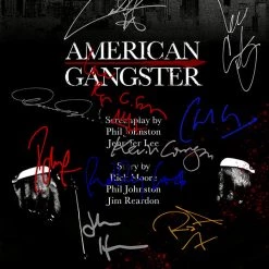 RARE-T Limited Edition Frames American Gangster Script Limited Signature Edition Studio Licensed Custom Frame