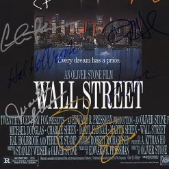 RARE-T Wall Street Mini Poster Limited Signature Edition Studio Licensed Custom Frame
