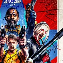 RARE-T Limited Edition Frames The Suicide Squad Mini Poster Limited Signature Edition Studio Licensed Custom Frame