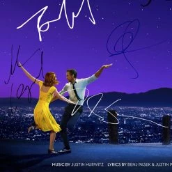 RARE-T La La Land - Original Motion Picture Soundtrack Platinum LP Limited Signature Edition Studio Licensed Custom Frame