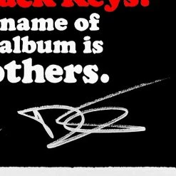 RARE-T Limited Edition Frames The Black Keys - Brothers Gold LP Limited Signature Edition Studio Licensed Custom Frame 15 RARE-T Limited Edition Frames The Black Keys - Brothers Gold LP Limited Signature Edition Studio Licensed Custom Frame