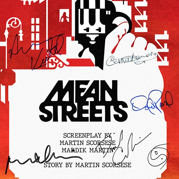 RARE-T Mean Streets Script Limited Signature Edition Studio Licensed Custom Frame Limited Edition Frames 6 RARE-T Mean Streets Script Limited Signature Edition Studio Licensed Custom Frame Limited Edition Frames