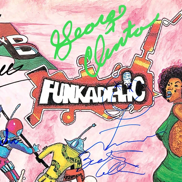 RARE-T Funkadelic - One Nation Under A Groove LP Cover Limited Signature Edition Studio Licensed Custom Frame Limited Edition Frames 5 RARE-T Funkadelic - One Nation Under A Groove LP Cover Limited Signature Edition Studio Licensed Custom Frame Limited Edition Frames