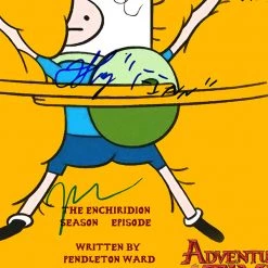 RARE-T Limited Edition Frames Adventure Time Script Limited Signature Edition Studio Licensed Custom Frame