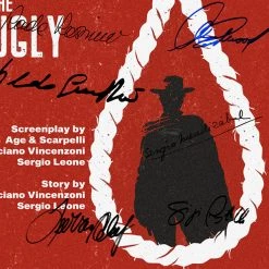 RARE-T The Good The Bad The Ugly Transcript Limited Signature Edition Studio Licensed Custom Frame