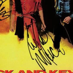 RARE-T Dokken - Under Lock And Key LP Cover Limited Signature Edition Studio Licensed Custom Frame