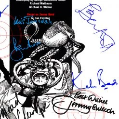 RARE-T Limited Edition Frames James Bond Octopussy Script Limited Signature Edition Studio Licensed Custom Frame