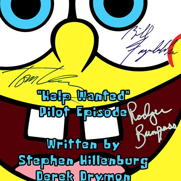 RARE-T SpongeBob Squarepants Transcript Limited Signature Edition Studio Licensed Custom Frame 5 RARE-T SpongeBob Squarepants Transcript Limited Signature Edition Studio Licensed Custom Frame