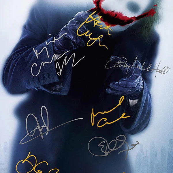 RARE-T Batman The Dark Knight Mini Poster Limited Signature Edition Custom Frame 5 RARE-T Batman The Dark Knight Mini Poster Limited Signature Edition Custom Frame